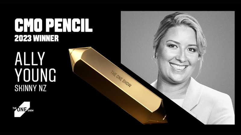 Skinny NZ’s Ally Young Wins The One Show CMO Pencil For “Phone It In”