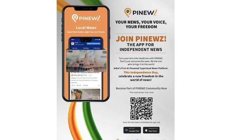 Zee Media launches Pinewz, the citizen-led hyperlocal news app