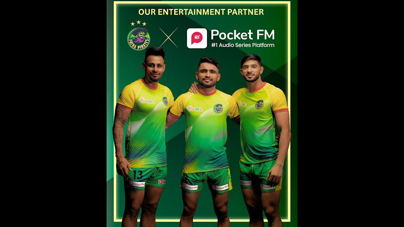 Pocket FM dives into kabaddi mat with Patna Pirates partnership