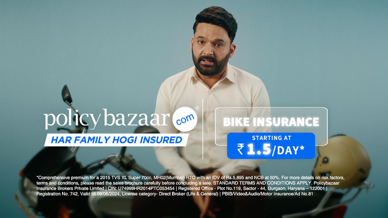 Policybazaar brings back Kapil Sharma in its humorous new brand campaign