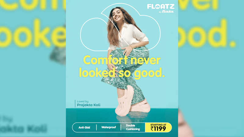 Prajakta Koli adds monsoon punch to Bata’s Floatz clog campaign with a stylish PSA