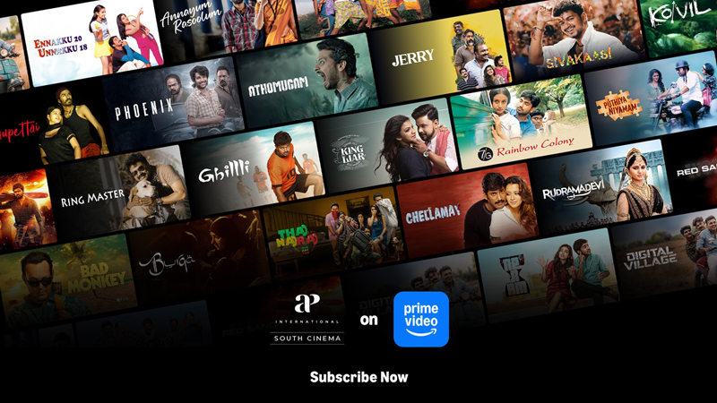 Prime Video adds south cinema blockbuster hub