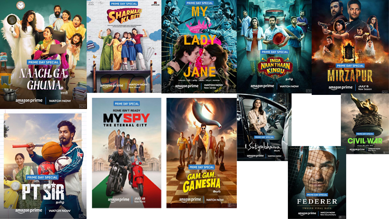 Prime Video announces blockbuster entertainment line-up for Prime Day 2024