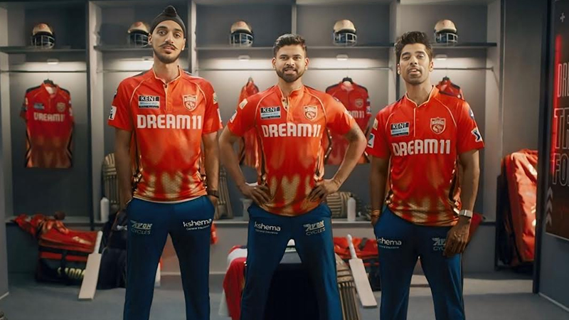 Kshema swings for six with Punjab Kings in quirky insurance ad blitz