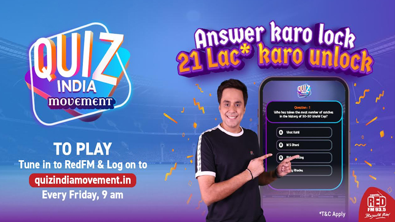 Red FM announces Quiz India Movement