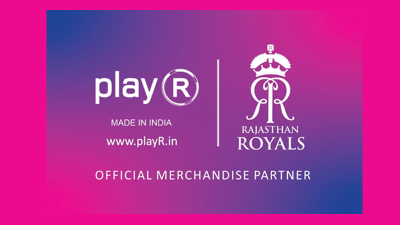 playR continues to be the official merchandising partner of Rajasthan Royals