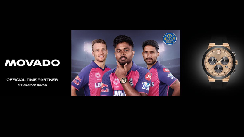 Movado becomes the official time partner of the Rajasthan Royals