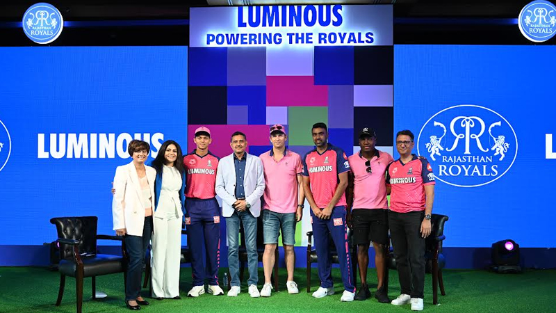 Luminous Power Technologies hosts meet and greet with Rajasthan Royals in Delhi