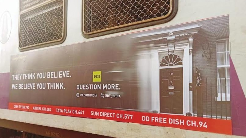 Excellent Publicity Bags RT News Launch Campaign in India