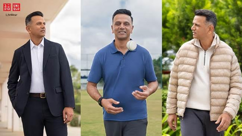 Uniqlo launches new campaign with Rahul Dravid
