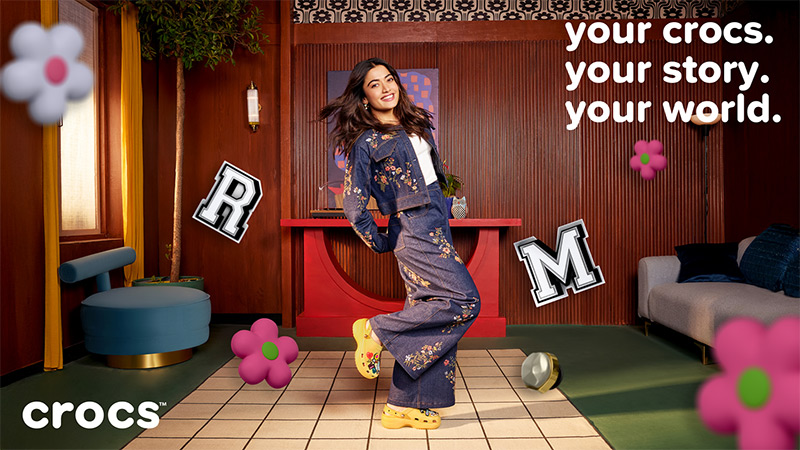 Croc star! Rashmika Mandanna steps in as Crocs’ new global face from India