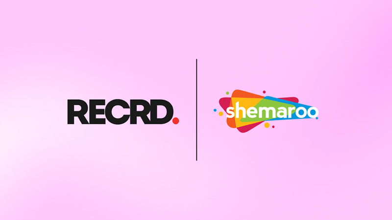 Recrd partners with Shemaroo Entertainment