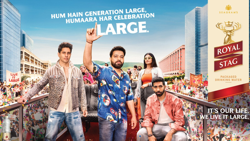 Royal Stag goes large with AI festive greetings