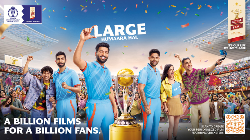 Seagram’s Royal Stag Packaged Drinking Water unveils ‘A Billion Films for A Billion Fans’ campaign