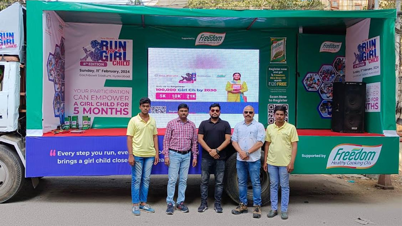Freedom Healthy Cooking Oils launches ‘Run for a Girl Child’ campaign