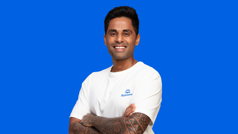SKY’s the limit as Skyscanner signs Suryakumar Yadav as brand face