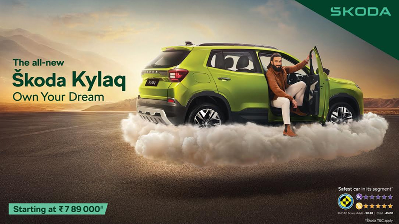 Škoda shifts into high gear with Ranveer Singh and the all-new Kylaq