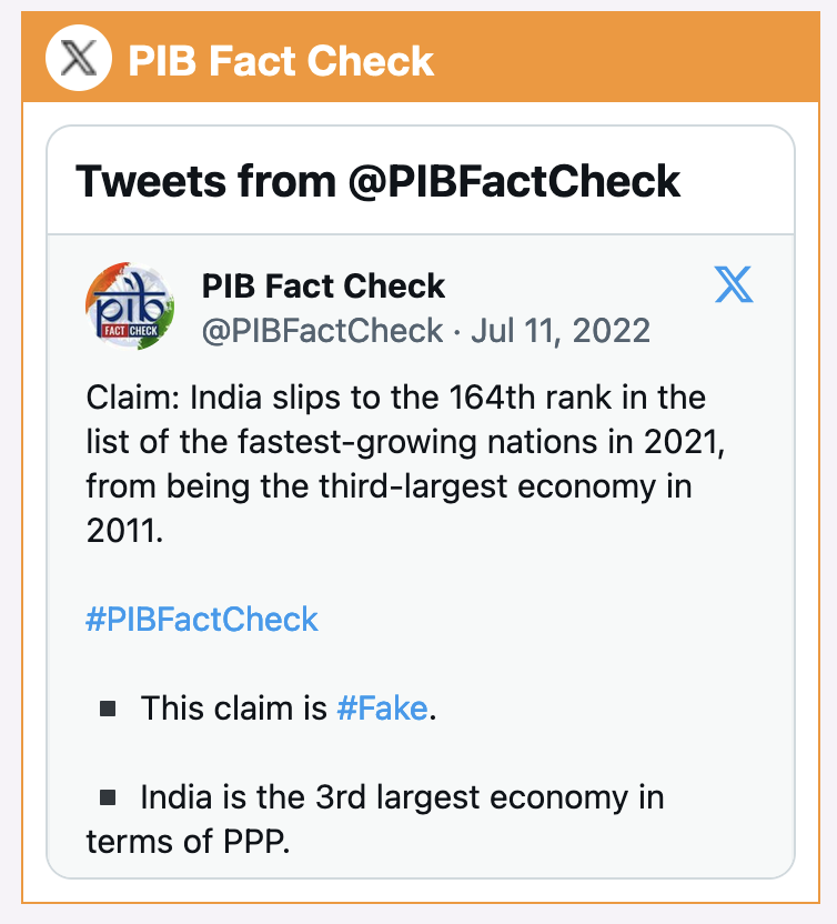 PIB’s fact check unit to track fake news for central govt (updated)