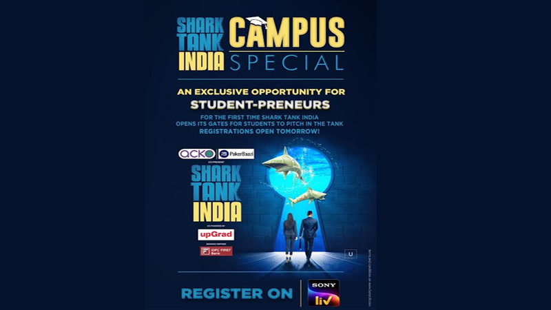 Sony LIV announces Shark Tank India S3 Campus Special