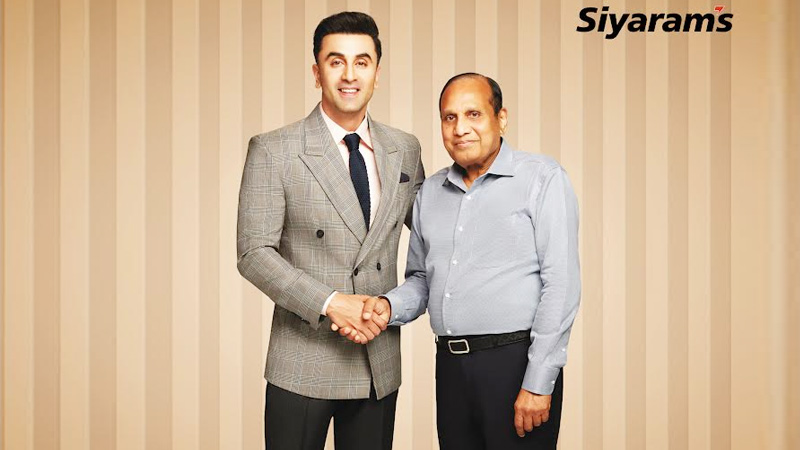Siyaram’s announces actor Ranbir Kapoor as its new brand ambassador