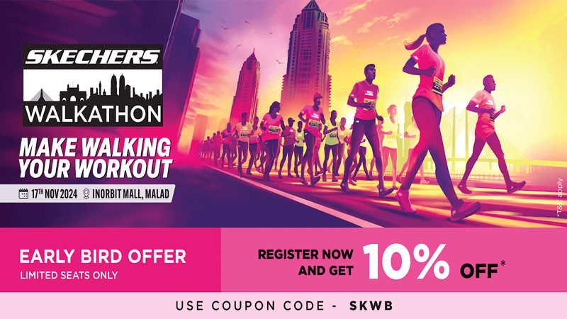 Skechers announces the fifth edition of Mumbai Walkathon