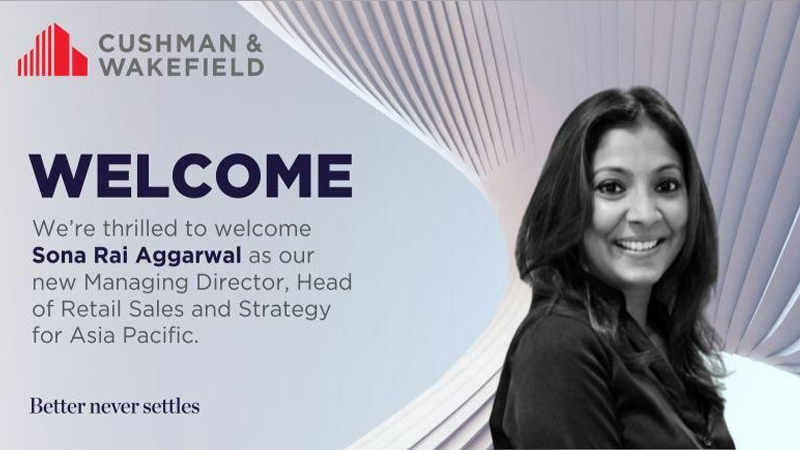 Cushman taps retail ace Sona Aggarwal to lead APAC’s shopfront strategy
