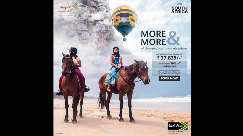 South African Tourism & Ethiopian Airlines partner to launch #ExploreMore&MoreForLess campaign