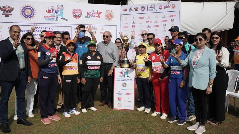 IDCA inaugurates 1stT10 Women’s Deaf Premier League 2024 in association with Serum Institute of India, Cyrus Poonawalla Group