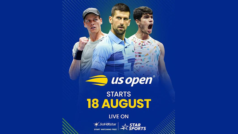 JioStar acquires exclusive broadcast and streaming rights for US Open for the next five years