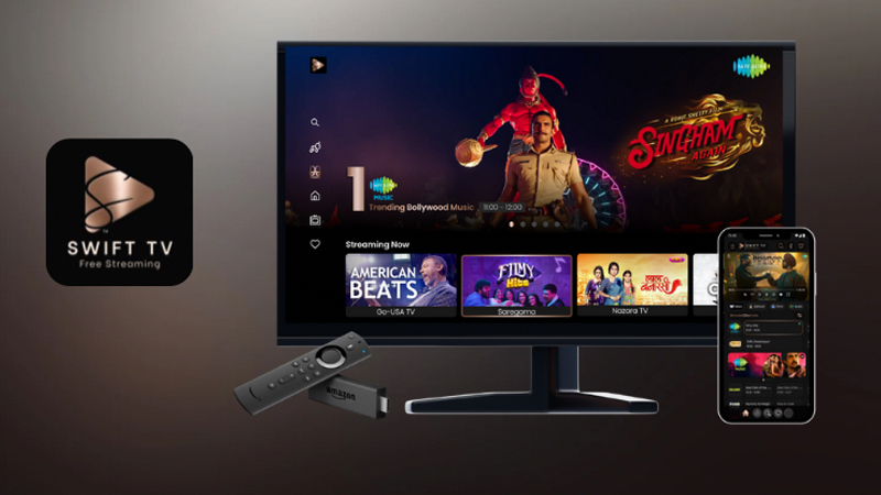 TGM brings Swift TV to Big Screens, Partners with Android TV,Amazon Fire Stick, DorTV and Cloud OS to Transform Free Live TV Streaming