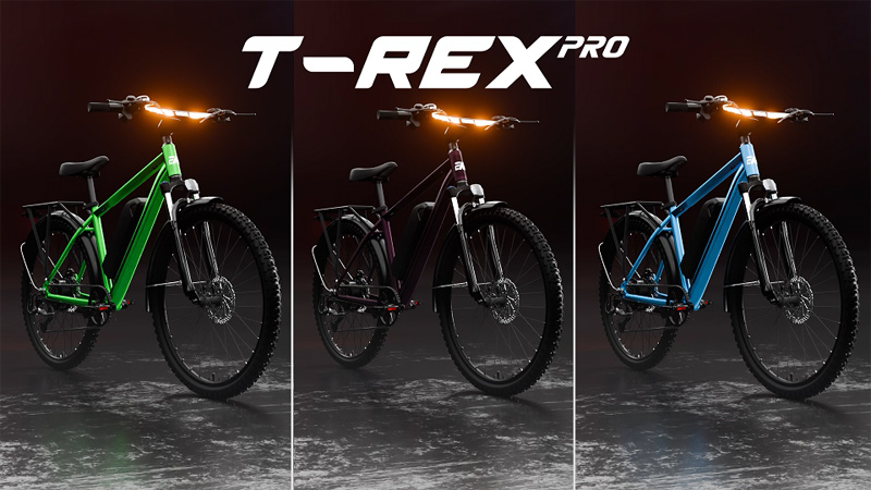 EMotorad launches advanced tech-enabled e-cycle T-Rex Pro