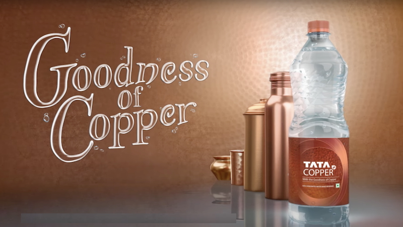 Tata launches TV commercial for Tata Copper+ water