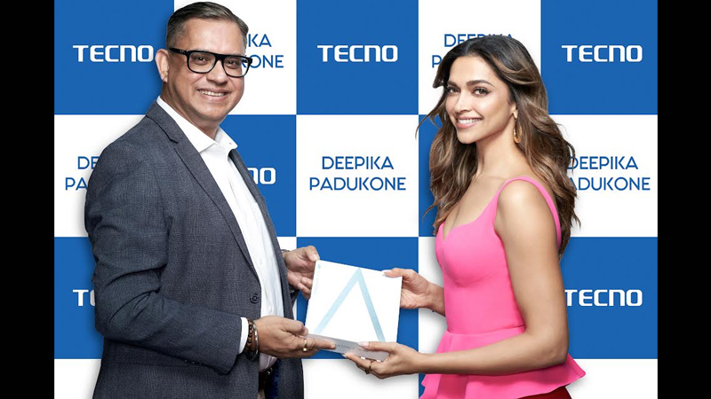 Deepika Padukone steps in as the brand ambassador for TECNO smartphones