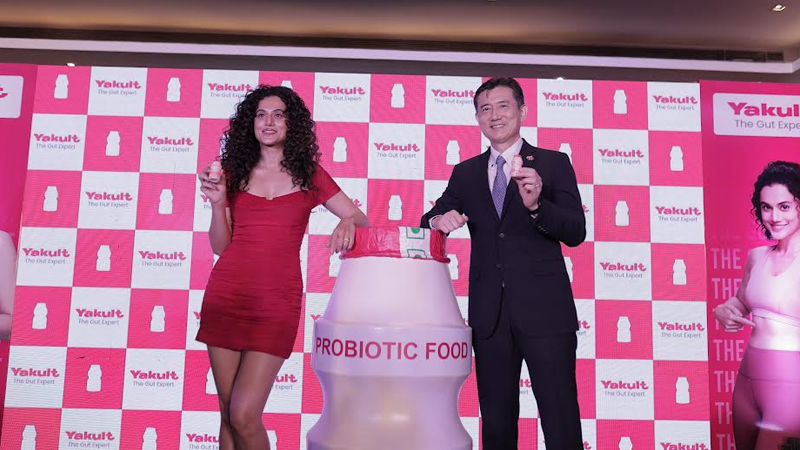Taapsee Pannu gives Yakult’s gut-feeling rebrand a healthy new boost