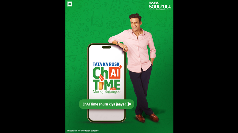 Tata Soulfull personalises chai-time with No Maida rusk and AI Manoj Bajpayee bot