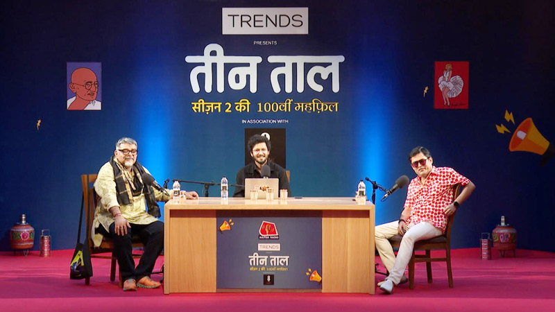 Teen Taal hits a century with live podcast celebration in Pune