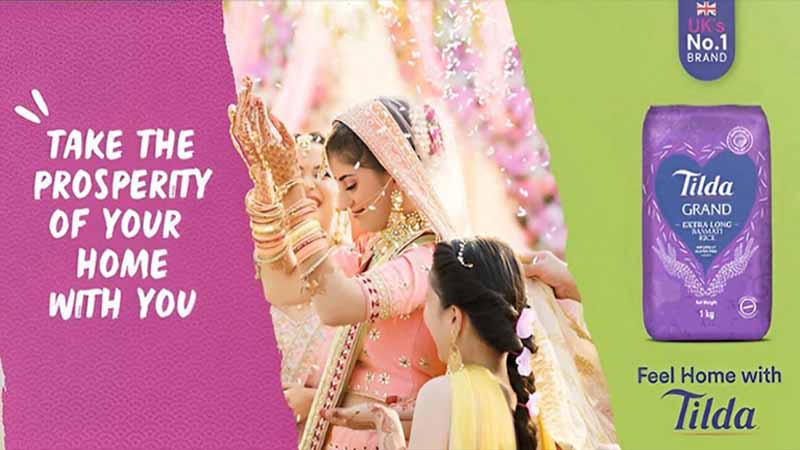 Tilda stirs hearts at Delhi airport with ‘Feel Home’ campaign for Indians flying abroad