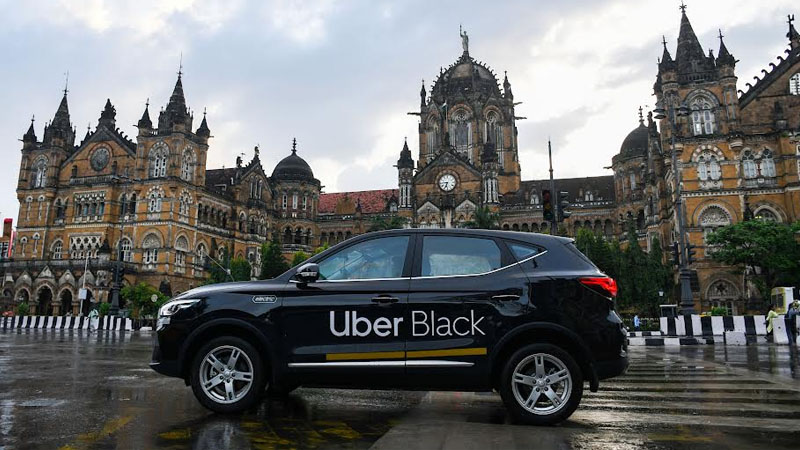 Uber brings black back to India