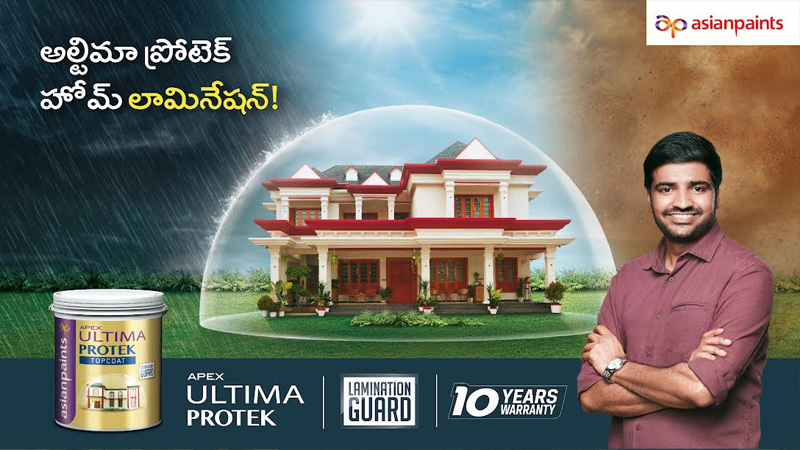 Asian Paints declares Ultima Protek the ultimate home lamination paint