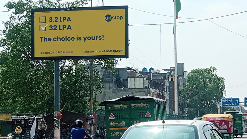 Unstop launches billboard campaign in Delhi NCR