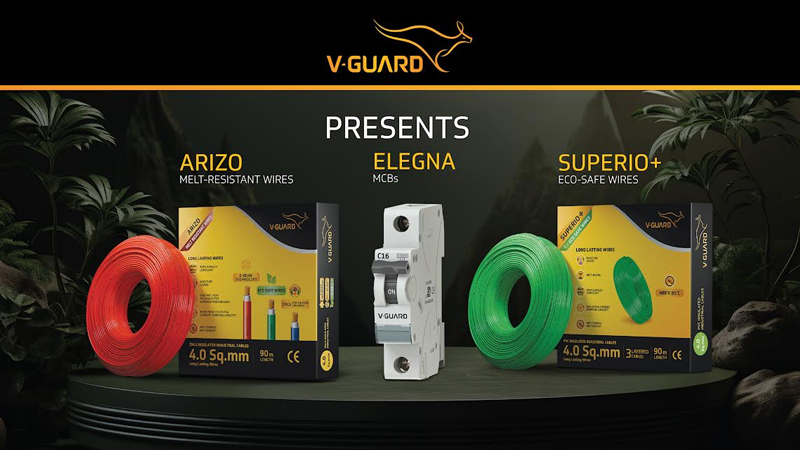 V-Guard introduces ‘Arizo’: Next-gen melt-resistant eco wires