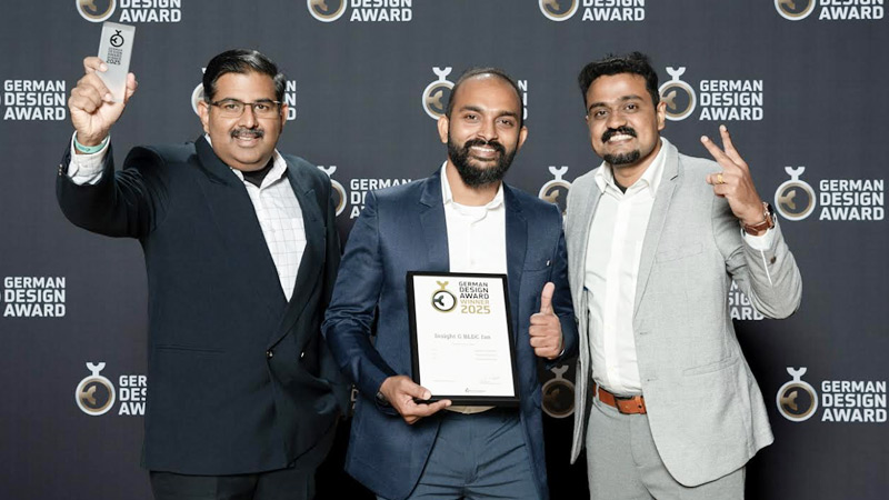 V-Guard’s Insight-G fan blows away the competition with German Design Award