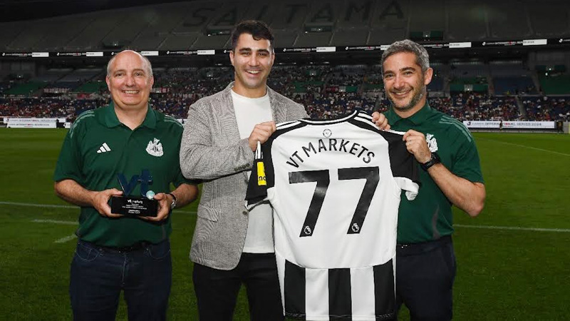 VT Markets unveiled a new global partnership with Newcastle United