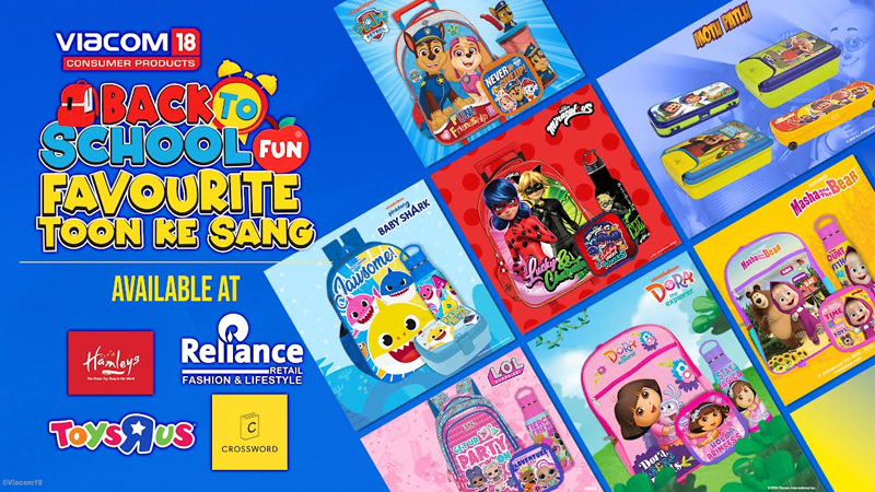 Viacom18 Consumer Products launches ‘Back to School’ SS’24 collection