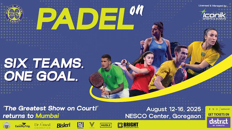 District by Zomato aces it as official ticketing partner for World Padel League Season 3