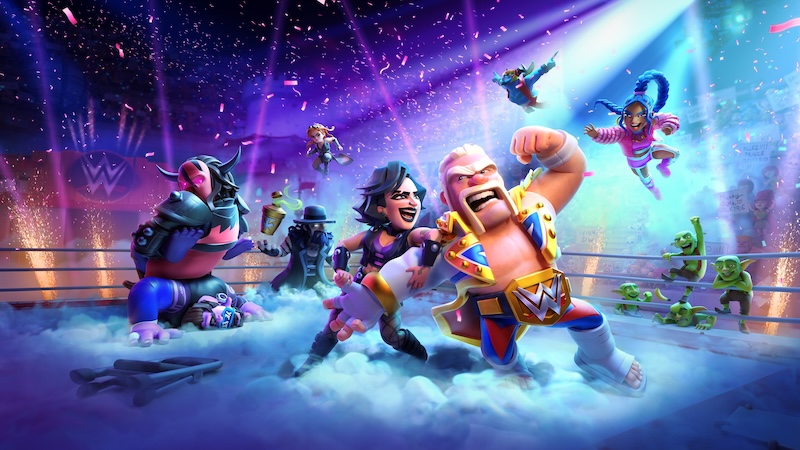 WWE superstars to enter Clash of Clans through April