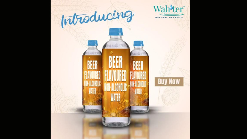 Wahter launches Beer flavored Wahter