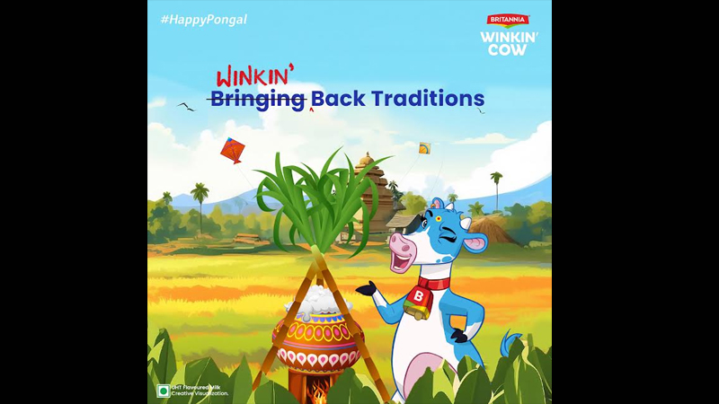 Britannia Winkin’ Cow unveils the #WinkinBackTraditions campaign