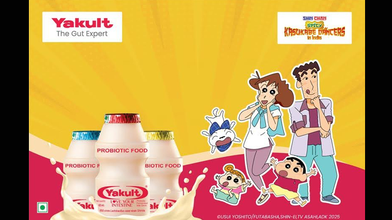 Shin chan and Yakult team up for gut health drive