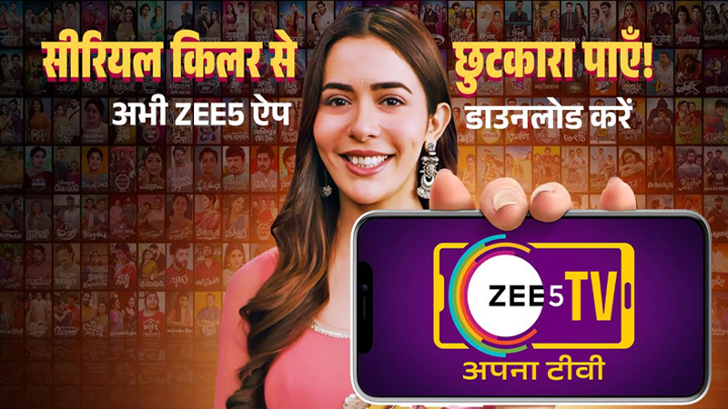 Breaking the ‘Serial Killer’ TV Dilemma: ZEE5 Unveils “ZEE5 TV, Apna TV” AVOD brand campaign